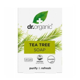 Dr. Organic Tea Tree Φυτικό Σαπούνι με Βιολογικό Τεϊόδεντρο 100g Dr. Organic Tea Tree Φυτικό Σαπούνι με Βιολογικό Τεϊόδεντρο 100g