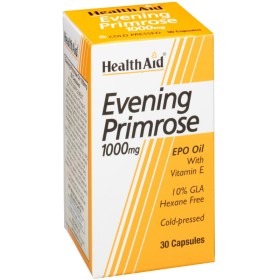 HEALTH AID Evening Primrose Oil 1000mg για Εσωτερική Ομορφιά 30 κάψουλες