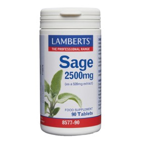 Lamberts Sage 2500mg Συμπλήρωμα για Εμμηνόπαυση & Ενίσχυση της Μνήμης 90 Ταμπλέτες Lamberts Sage 2500mg Συμπλήρωμα για Εμμηνόπαυση & Ενίσχυση της Μνήμης 90 Ταμπλέτες