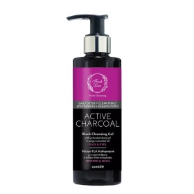 Fresh Line Active Charcoal Τζελ Καθαρισμού Προσώπου με Ενεργό Άνθρακα 220ml