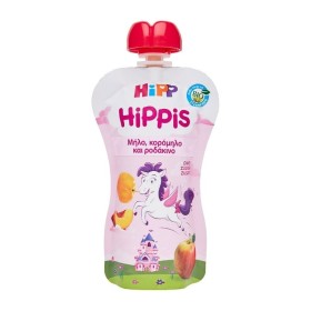 HIPP Hippis Φρουτοπολτός Μήλο, Κορόμηλο & Ροδάκινο 100g
