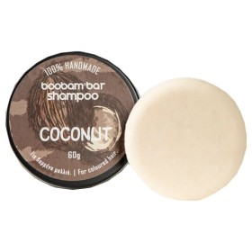 Boobam Bar Shampoo Coconut Μπάρα Σαμπουάν για Βαμμένα Μαλλιά Καρύδα 60g Boobam Bar Shampoo Coconut Μπάρα Σαμπουάν για Βαμμένα Μαλλιά Καρύδα 60g