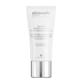 Skincode Exclusive Cellular Protect & Perfect Tinded Κρέμα Προσώπου με Χρώμα SPF15 30ml