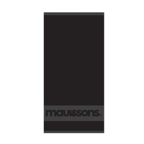Maui & Sons Πετσέτα Θαλάσσης Microfiber Μαύρη 80x170cm Maui & Sons Πετσέτα Θαλάσσης Microfiber Μαύρη 80x170cm
