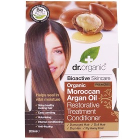 Dr. ORGANIC Moroccan Argan Oil Restorative Treatment Conditioner Intensive Hair Mask with Organic Argan Oil 200ml
