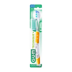 Gum 493 Τechnique Compact Medium Οδοντόβουρτσα Μέτρια σε Διάφορα Χρώματα 1 Τεμάχιο