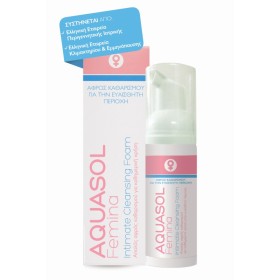 Aquasol Femina Intimate Cleansing Foam Αφρός Καθαρισμού για την Ευαίσθητη Περιοχή 40ml