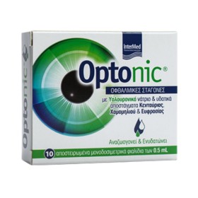 Intermed Optonic Eye Drops Οφθαλμικές Σταγόνες 10x0.5ml Intermed Optonic Eye Drops Οφθαλμικές Σταγόνες 10x0.5ml