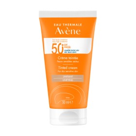Avène Αντηλιακή Κρέμα Προσώπου με Χρώμα SPF50+ για το Ευαίσθητο & Ξηρό Δέρμα 50ml Avène Αντηλιακή Κρέμα Προσώπου με Χρώμα SPF50+ για το Ευαίσθητο & Ξηρό Δέρμα 50ml
