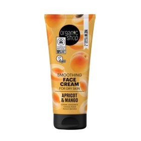 Organic Shop Smoothing Face Cream Apricot & Mango Κρέμα Λείανσης Προσώπου 50ml