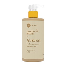 Panthenol Extra Femme 3in1 Cleanser Γυναικείο Καθαριστικό για Πρόσωπο & Σώμα & Μαλλιά 500ml