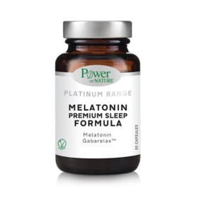 Power Of Nature Platinum Range Melatonin Premium Sleep Formula για τον Ύπνο 30 Κάψουλες Power Of Nature Platinum Range Melatonin Premium Sleep Formula για τον Ύπνο 30 Κάψουλες