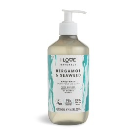 I LOVE Naturals Hand Wash Ενυδατικό Κρεμοσάπουνο Χεριών Bergamot & Seaweed 500ml