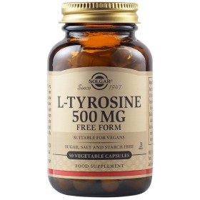 Solgar L-Tyrosine 500mg 50 Φυτικές Κάψουλες