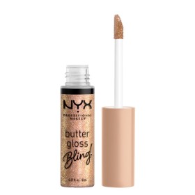 NYX  PROFESSIONAL MAKE UP Butter Gloss Bling Lip Gloss Bring the Blind 01 Χρυσό 8ml