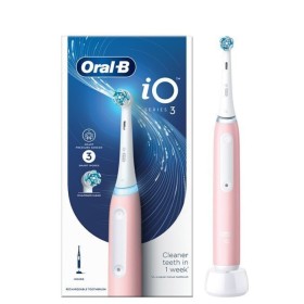 ORAL-B iO Series 3 Blush Pink Ηλεκτρική Επαναφορτιζόμενη Οδοντόβουρτσα σε Ροζ Χρώμα 1 Τεμάχιο