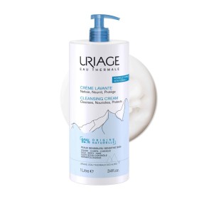 URIAGE Cleansing Cream Κρέμα Καθαρισμού για Πρόσωπο & Σώμα & Μαλλιά για Ευαίσθητο Δέρμα 1lt