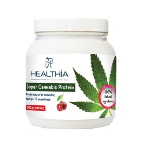 Healthia Super Cannabis Protein για Αδυνάτισμα & την Καλή Υγεία του Πεπτικού Συστήματος 500g