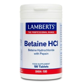 Lamberts Betaine Hci 324mg Pepsin Συμπλήρωμα για το Πεπτικό Σύστημα 180 Ταμπλέτες Lamberts Betaine Hci 324mg Pepsin Συμπλήρωμα για το Πεπτικό Σύστημα 180 Ταμπλέτες