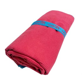 Solart Πετσέτα Θαλάσσης Microfiber 80x195cm Κοτλέ Κόκκινη με Μπλε Δέστρα Solart Πετσέτα Θαλάσσης Microfiber 80x195cm Κοτλέ Κόκκινη με Μπλε Δέστρα