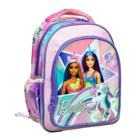 Gim Σχολική Τσάντα Οβάλ Νηπίου Barbie Unicorn 1 Τεμάχιο