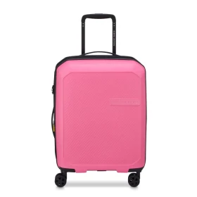 Desley Slim Expandable Βαλίτσα Καμπίνας Χρώμα Ροζ 54.5x39x21.5/24cm