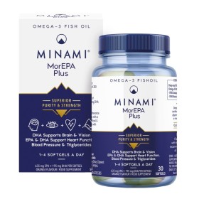 MINAMI  Nutrition MorEPA Plus για την Καλή Λειτουργία της Καρδιάς 30 Κάψουλες