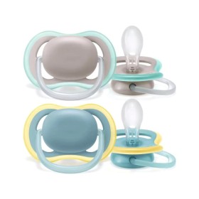 Philips Avent Ultra Air Ορθοδοντικές Πιπίλες Σιλικόνης 18m+ 2 Τεμάχια [Scf349/01]