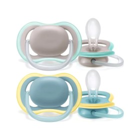 PHILIPS AVENT Ultra Air Ορθοδοντικές Πιπίλες Σιλικόνης 18m+ 2 Τεμάχια [SCF349/01]