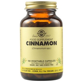 SOLGAR Cinnamon 100 Herbal Capsules