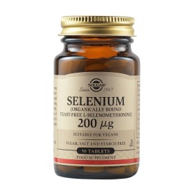 Solgar Selenium 200μg για την Ομαλή Λειτουργία του Ανοσοποιητικού & του Θυροειδή 50 Ταμπλέτες Solgar Selenium 200μg για την Ομαλή Λειτουργία του Ανοσοποιητικού & του Θυροειδή 50 Ταμπλέτες