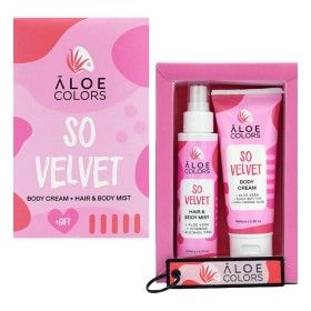 ALOE COLORS Promo So Velvet Body Cream Ενυδατική Κρέμα Σώματος 100ml & So Velvet Hair & Body Mist Ενυδατικό Spray για Σώμα 100ml & Μπρελόκ 3 Τεμάχια