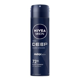 Nivea Men Deep Darkwood 72H Black Carbon Ανδρικό Αποσμητικό Spray 150ml