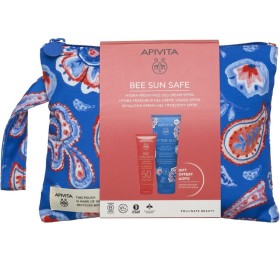 APIVITA Promo Bee Sun Safe Hydra Fresh Face Gel-Cream Spf50 Ενυδατική Κρέμα Gel Ελαφριάς Υφής 50ml & After Sun Cool & Sooth Gel-Cream Travel Size 100ml
