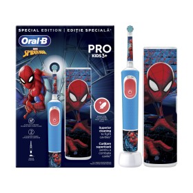 Oral-B Vitality Pro Ηλεκτρική Οδοντόβουρτσα Spider-Man με Θήκη Ταξιδίου για Παιδιά 3+ Ετών Oral-B Vitality Pro Ηλεκτρική Οδοντόβουρτσα Spider-Man με Θήκη Ταξιδίου για Παιδιά 3+ Ετών