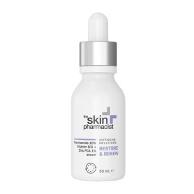 Intermed The Skin Pharmacist Restore & Renew Niacinamide 10% (Vitamin B3) + Zinc Pca 1% Serum Ορός Προσώπου Αντιμετώπισης Ατελειών & Μείωσης Λιπαρότητας 30ml Intermed The Skin Pharmacist Restore & Renew Niacinamide 10% (Vitamin B3) + Zinc Pca 1% Serum Ορός Προσώπου Αντιμετώπισης Ατελειών & Μείωσης Λιπαρότητας 30ml
