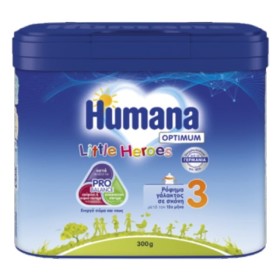 Humana 3 Optimum Little Heroes My Pack Ρόφημα Γάλακτος σε Σκόνη μετά τον 12ο Μήνα 300g Humana 3 Optimum Little Heroes My Pack Ρόφημα Γάλακτος σε Σκόνη μετά τον 12ο Μήνα 300g