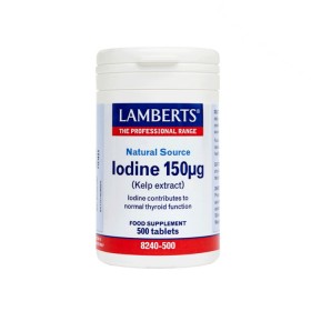 LAMBERTS Iodine 150mg Συμπλήρωμα με Ιώδιο 180 Ταμπλέτες