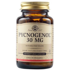 SOLGAR Pycnogenol 30mg 60 Φυτικές Κάψουλες