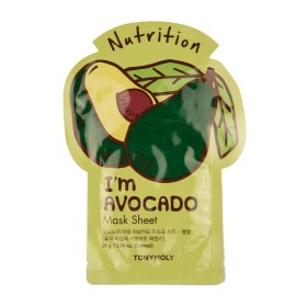 Tonymoly Im Avocado Sheet Mask Ενυδατική Μάσκα Προσώπου 21g