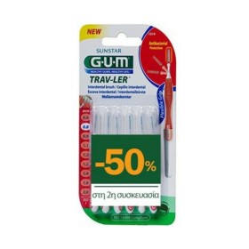 GUM Promo 1314 Μεσοδόντια Trav-Ler Tapered 0.8mm 1+1 με -50% στο 2ο Προϊόν 12 Τεμάχια