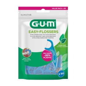 Gum Easy Flossers Οδοντικό Νήμα με Γεύση Μέντα 90 Τεμάχια
