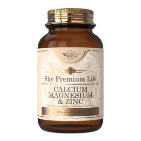 Sky Premium Life Calcium & Magnesium & Zinc Συμπλήρωμα Διατροφής 60 Δισκία