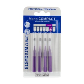 Elgydium Monocompact Purple Μεσοδόντια Βουρτσάκια Χρώμα Μωβ 0.8 Mm 4 Τεμάχια