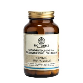 Bio Tonics Glucosamine Chondroitine Complex 1075mg για την Υγεία των Αρθρώσεων 60 Φυτικές Κάψουλες Bio Tonics Glucosamine Chondroitine Complex 1075mg για την Υγεία των Αρθρώσεων 60 Φυτικές Κάψουλες