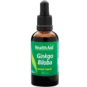 Health Aid Ginkgo Biloba Herbal Liquid Vegan Συμπλήρωμα Διατροφής για Ενίσχυση της Μνήμης 50ml Health Aid Ginkgo Biloba Herbal Liquid Vegan Συμπλήρωμα Διατροφής για Ενίσχυση της Μνήμης 50ml