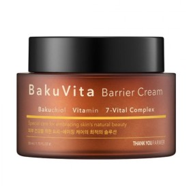 Thank You Farmer BaKuVita Barrier Cream Ενυδατική & Αντιγηραντική Κρέμα Προσώπου 50ml
