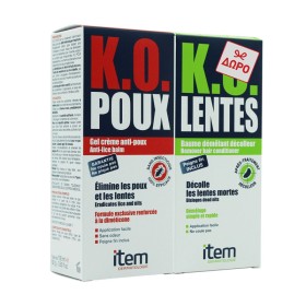 Item Promo K.O. Poux Gel Αντιφθειρική Θεραπεία 100ml & Δώρο Item K.O. Lentes Gel Φυτική Απωθητική Προστασία 100ml