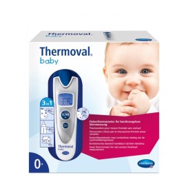 Hartmann Thermoval Baby Ψηφιακό Θερμόμετρο Μετώπου με Υπέρυθρες Κατάλληλο για Μωρά 1 Τεμάχιο Hartmann Thermoval Baby Ψηφιακό Θερμόμετρο Μετώπου με Υπέρυθρες Κατάλληλο για Μωρά 1 Τεμάχιο
