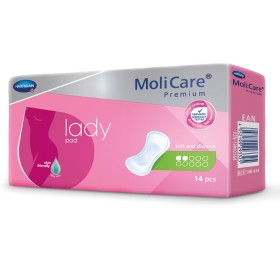 Hartmann Molicare Premium Lady Pad 2 Σταγόνες 14τμχ Hartmann Molicare Premium Lady Pad 2 Σταγόνες 14τμχ
